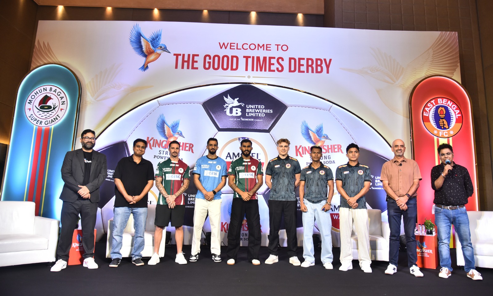 Kingfisher Strong Power Soda Brings Kolkata Rivals East Bengal FC and Mohun Bagan Super Giant to One Stage Ahead of the Kolkata Derby
